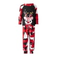 thumbnail image 2 of Fiomva Family Matching Christmas Pajamas for Adults, Teens and Baby Holiday Parent-Child Outfits Sleepwear Homewear, 2 of 10