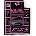 thumbnail image 2 of Nurse Gift Blanket, Nurse Blanket Gift for Women Lightweight Warm Blanket for Living Room Couch Chair Bed Sofa Office 60x50in, 2 of 6
