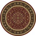 thumbnail image 2 of Radici Usa Noble Area Rug 1318 Traditional Burgundy Bordered Medallion 7' 10" x 7' 10" Round, 2 of 2