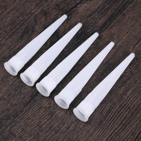 Durable Plastic Nozzles for Caulking and Glue Applications 60 Pieces White for Home Use