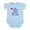 Sky Blue, variant on CafePress - My Favorite Uncle Infant Bodysuit - Baby Light Bodysuit, Size Newborn - 24 Months