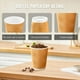 thumbnail image 3 of Tazas de café desechables BYSNOW, 90 unidades, 470 ml, con aislamiento, 3 of 6