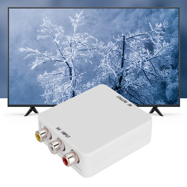 Convertidor De Video, Operación Simple Caja Convertidora De Video De Rendimiento Superior Plug And Play Artesanía Fina Para Grabadora De DVD