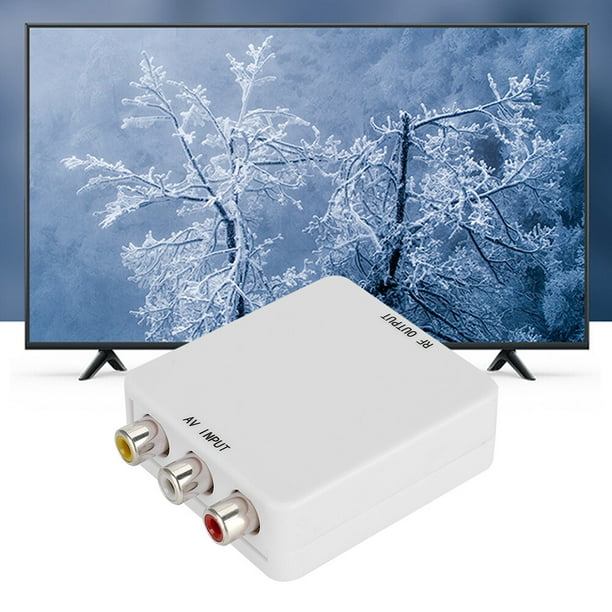 Convertidor De Video, Operación Simple Caja Convertidora De Video De Rendimiento Superior Plug And Play Artesanía Fina Para Grabadora De DVD