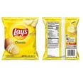thumbnail image 2 of Lay's Classic Potato Chips Snack Chips, 1 oz Bag pack of 4, 2 of 4