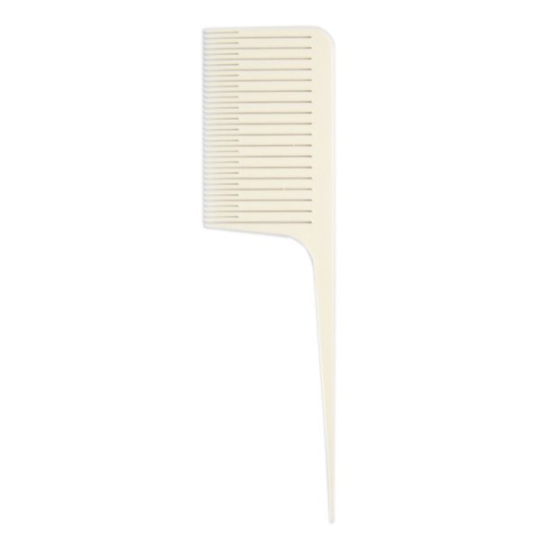 Minnieouse Peine para teñir, peines para resaltar la cola, herramientas de estilismo para el cabello de plástico, accesorios de barbería para Cuidado del cabello blanco