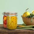 thumbnail image 4 of Recipientes de vidrio Encheng, 1000 ml, juego de 4 unidades, 32 oz, 4 of 7