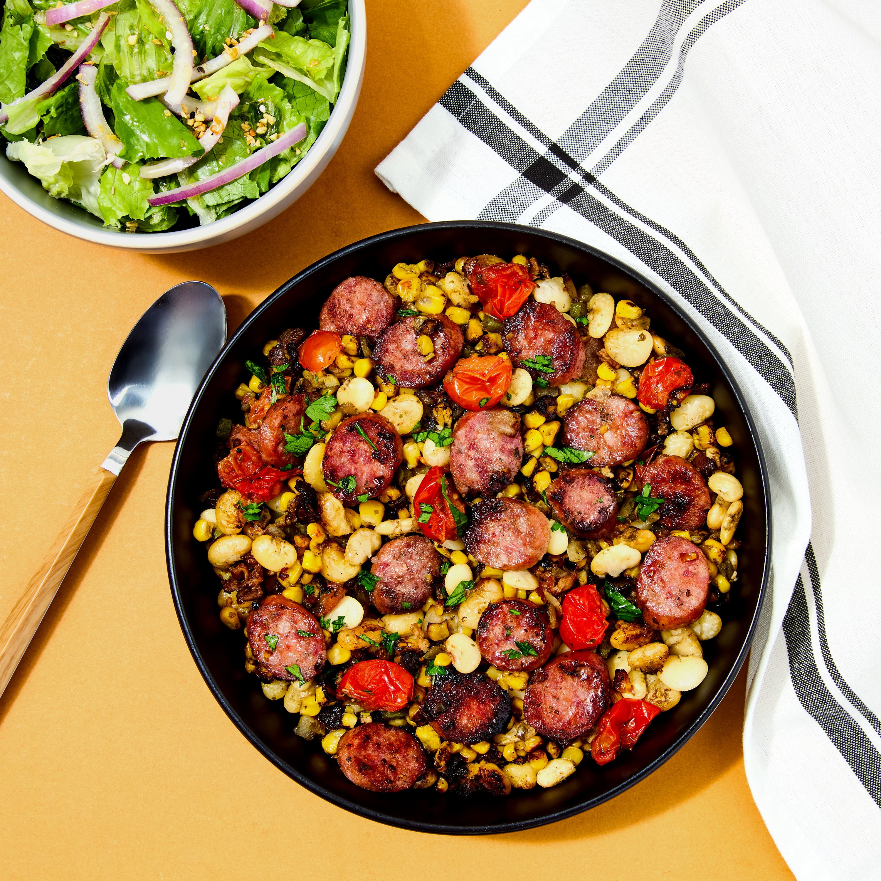 bettergoods Kielbasa and Succotash Skillet Meal, 22 oz (Frozen)