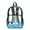 Seahorse Ocean Print, variant on Whosucclay Musical Frog Band 17 Inch Multi-Pocket Transparent Clear Backpack for Boys Girls, Adjustable Straps Large Capacity Bookbag for Elementary Middle School