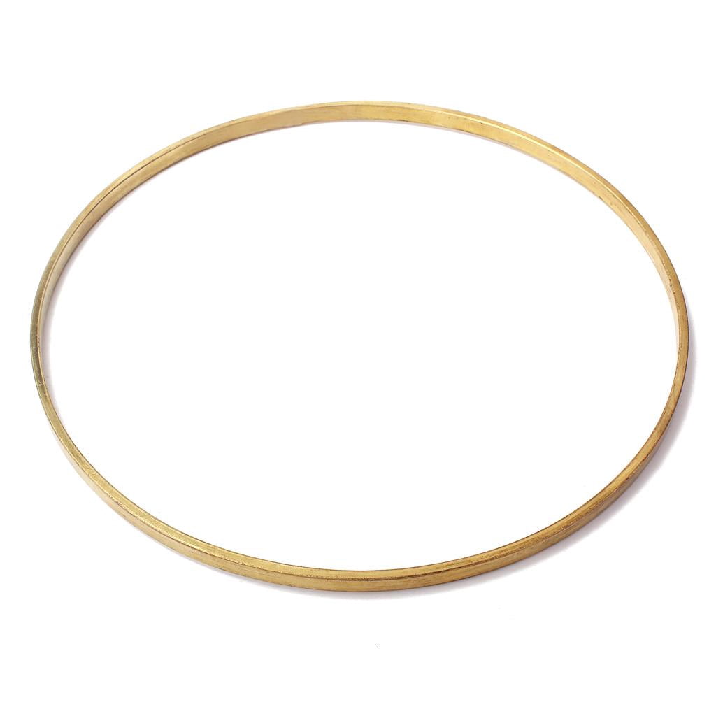 CEORPER Brass Banjo Hoop Tension Flanges for Banjo Guitar Parts Accessories 11 Inch