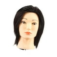 thumbnail image 4 of Bothyi Barber Mannequin Head Hairdressing Training Head for Cosmetology Black, 4 of 8