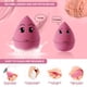 thumbnail image 5 of DUAIU Kit de 4 Esponjas de Maquillaje para Uso Seco y Húmedo - Aplicación Impecable para Líquidos, Cremas y Polvos - Incluye Caja de Regalo para Navidad, 5 of 6