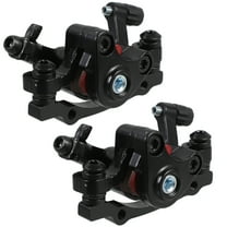 SEWCHICS 2Pcs Rear Disc Rotor Brake for Mountain Bike Black Easy Install Bike Brake