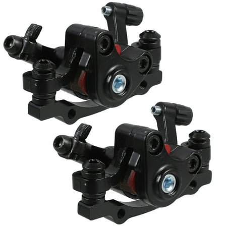 SEWCHICS 2Pcs Rear Disc Rotor Brake for Mountain Bike Black Easy Install Bike Brake