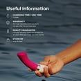 thumbnail image 6 of LELO GIGI 2 G Spot Vibrator Silicone Waterproof Personal Massager for Women, Pink, 6 of 7
