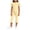 Yellow, variant on Girls Summer Outfits Ruffle Short Sleeve Tops with Capris Pants 2 Pieces Sets Cute Clothes 2-11 Years