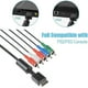 thumbnail image 4 of Cable de componentes PS 2/3, cable de audio y video RCA de componente HDTV de alta resolución para consolas de juegos Playstation 3, PS3 y Playstation 2 y PS2., 4 of 5