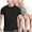 01-black/White/Dark Grey, variant on Men's 3 Pack Workout T Shirts Short Sleeve Gym Bodybuilding Muscle Shirts Base Layer Fitness Tee Tops