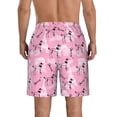 thumbnail image 3 of Naloa Cartoon Poodle Dog Men's Beach Shorts, Surfing shorts, Swim trunks, Quick Dry Swim Trunks for Surfing Beach Fun - Medium, 3 of 9