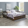 thumbnail image 6 of Harper 2-Drawer Daybed with Trundle and Storage, Espresso, Twin, 6 of 18
