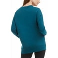 thumbnail image 3 of Danskin Ladies' Oversized Crewneck with Pocket (Teak Teal, Medium), 3 of 3
