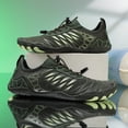 thumbnail image 3 of ChiVerve Hiking Barefoot Shoes for Women Men Breathable & Non-Slip Athletic Footwear Wide Toe Water Shoes, Designed for Walking & Running & Swimming | Green, 12.5 Men, 3 of 9