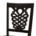 thumbnail image 5 of Baxton Studio Mina Modern and Contemporary Transitional Dark Brown Finished Wood 5-Piece Dining Set, 5 of 5