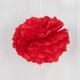 thumbnail image 2 of Efavormart 6 PCS Paper Tissue Wedding Birthday Party Banquet Event Festival Paper Flower Pom Pom - Red 10 inch, 2 of 11