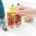 thumbnail image 4 of christmas decorations New mini Christmas multi-pack gift box with colorful bell cones, Christmas tree pendants and Christmas decorations, 4 of 6