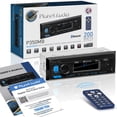thumbnail image 2 of Planet Audio P350MB 50 Watts Max Single-DIN MECH-LESS No CD/DVD Bluetooth Multimedia Player, 2 of 2