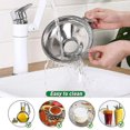 thumbnail image 4 of Kitchen Funnel Set, 4 Pcs Kitchen Strainer Funnel, Stainless Steel Funnel, Stainless Steel Small Funnel Jam Tongs Jars Jam Funnel, 4 of 5