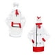 thumbnail image 3 of 2pcs Botella de vino tinto Vino Vino Cover Decorative Chef Uniforme de botella Ornamento, 3 of 5