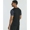 thumbnail image 3 of Real Essentials 5 Pack: Men’s Short Sleeve Dry Fit Active Crew Neck T Shirt - Athletic Running Gym Workout Tee Tops, 3 of 5