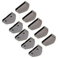 thumbnail image 4 of Zipper Stopper Plug Bags Zipper Tail Accessories Tailclip Hardware Alloy Small  Compact 10Sets Petite Zippers, 4 of 8