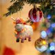 thumbnail image 4 of Colgante navideño de dibujos animados de vaca Haila, adornos navideños para el hogar, adorno colgante para árbol de Navidad 2024, regalo de Año Nuevo 2025, suministros para fiestas, 4 of 5