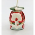 thumbnail image 4 of Ceramic Christmas Santa Helicopter Ornament 5.5in Holiday Gift, 4 of 4