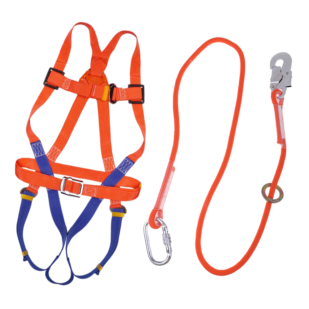 Rock Climbing Full Body Harness Belts Construction Harness M