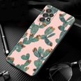 thumbnail image 1 of Funda de silicona con diseño de hojas y flores para Samsung Galaxy A12, A52, A51, A32, A13, A53, A73, A72, A23, A71, A31, A41 qiuyongming unisex, 1 of 2
