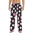 thumbnail image 2 of FREEAMG Men's Cotton Pajama Pants Lounge Sleep Pants Soft Sleepwear Pajama Bottoms with Pockets, 2 of 7