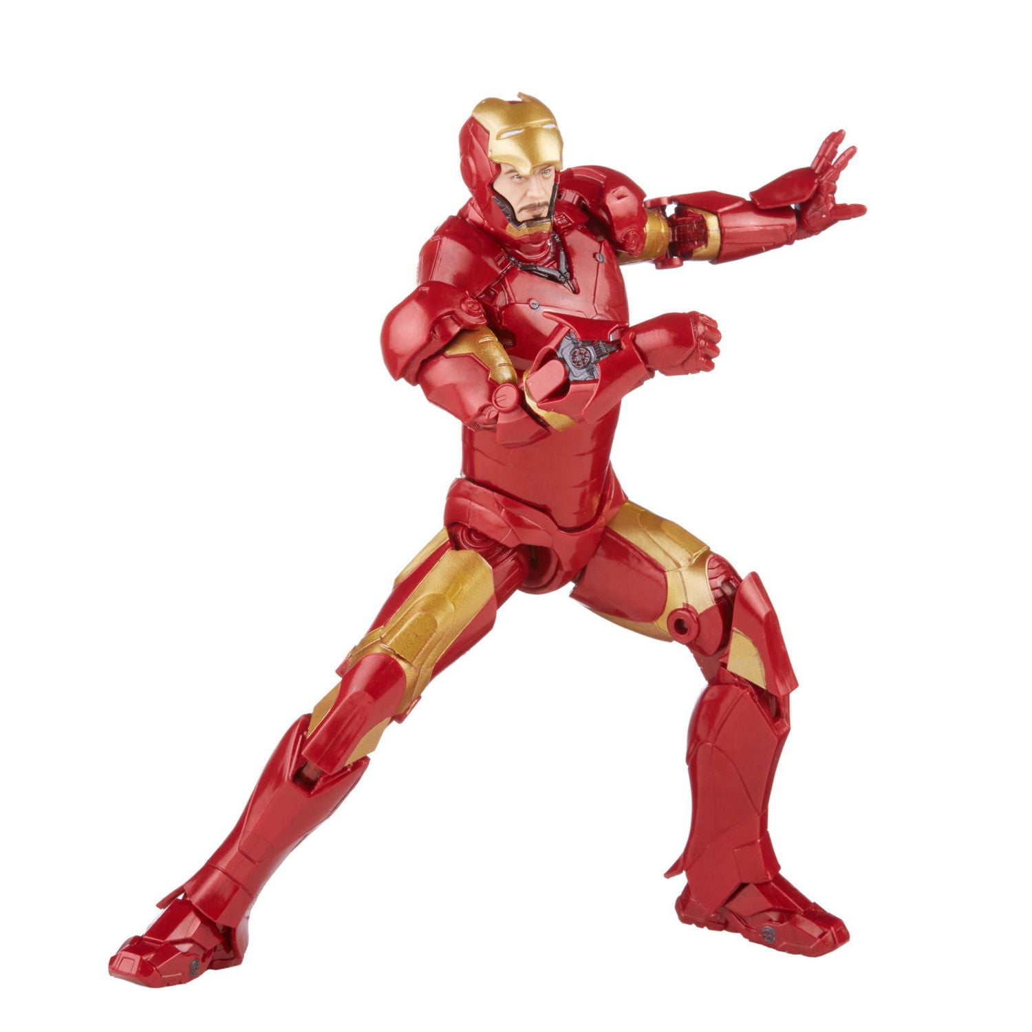 Hasbro Marvel Legends Series 6-inch Scale Action Figure Toy Iron Man Mark 3 Infinity Saga character, Premium Design, Figure and 5 Accessories, Ages 4 and up.
