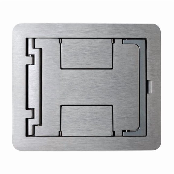 Wiremold Blank Cover Assembly,Gray FPBTCAL