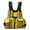 Yellow, variant on Adult Fishing Life Jacket Kayak Life Vest Sailing Swimming Buoyancy Aid Waistcoat with Multi-Pockets and Reflective Stripe