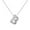 B, variant on Necklace for Women Women'S Jewelry Silver Necklace With Words For Fashionable Women With Initials A Present For Women Teenagers And