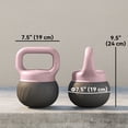 thumbnail image 3 of Soozier Soft Kettlebell, 11lb Kettle Bell with Anti-Slip Grip for Home Gym, 3 of 10