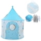 thumbnail image 1 of Tienda de campaña para niños, exquisita impresión de cielo estrellado, diseño de castillo, tienda de juegos plegable de dibujos animados para niños pequeños para exteriores e interiores, 1 of 8