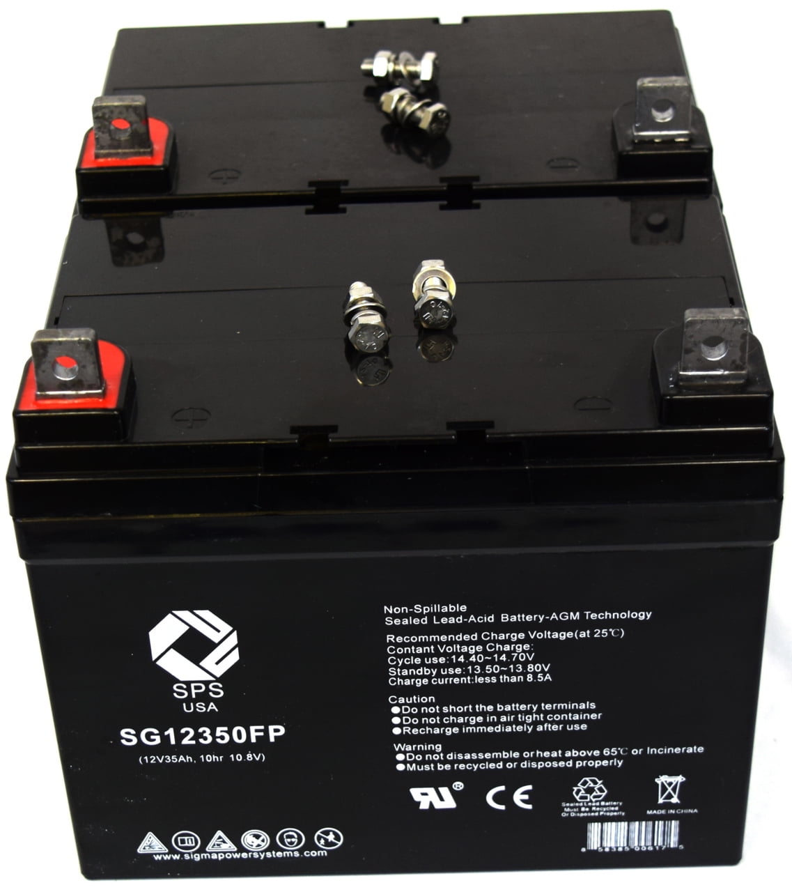 SPS Brand 12V 35Ah Replacement Battery for Lawn Mower Kubota M30 BEIC