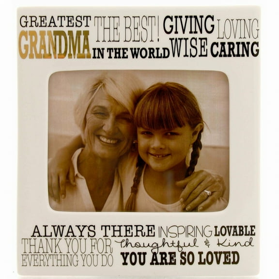 GREATEST GRANDMA IN THE WORLD Frame by Our Name is Mud - 4x5