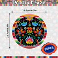 thumbnail image 2 of Platos de papel Jremreo Mexican Fiesta, 23 cm, 50 unidades, 2 of 7