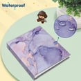 thumbnail image 2 of Fintie Photo Album for 8x10 Photos, 52 Pockets Premium Vegan Leather Cover Pictures Albums Book, Art Portfolio Collection for Family/Wedding/Anniversary Artwork, Lilac Marble, 2 of 6