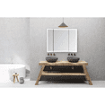 thumbnail image 4 of Modern Mirrors Stella Trifold Lighted Bathroom Vanity Mirror with Three Adjustable Panels and Daylight LED Lighting, 4 of 5